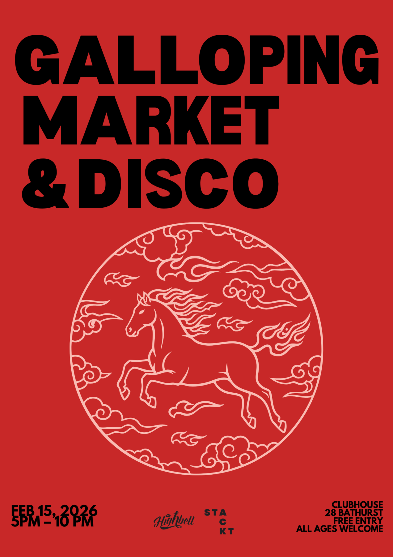 Galloping Market & Disco: Celebrating the Lunar New Year of the Horse